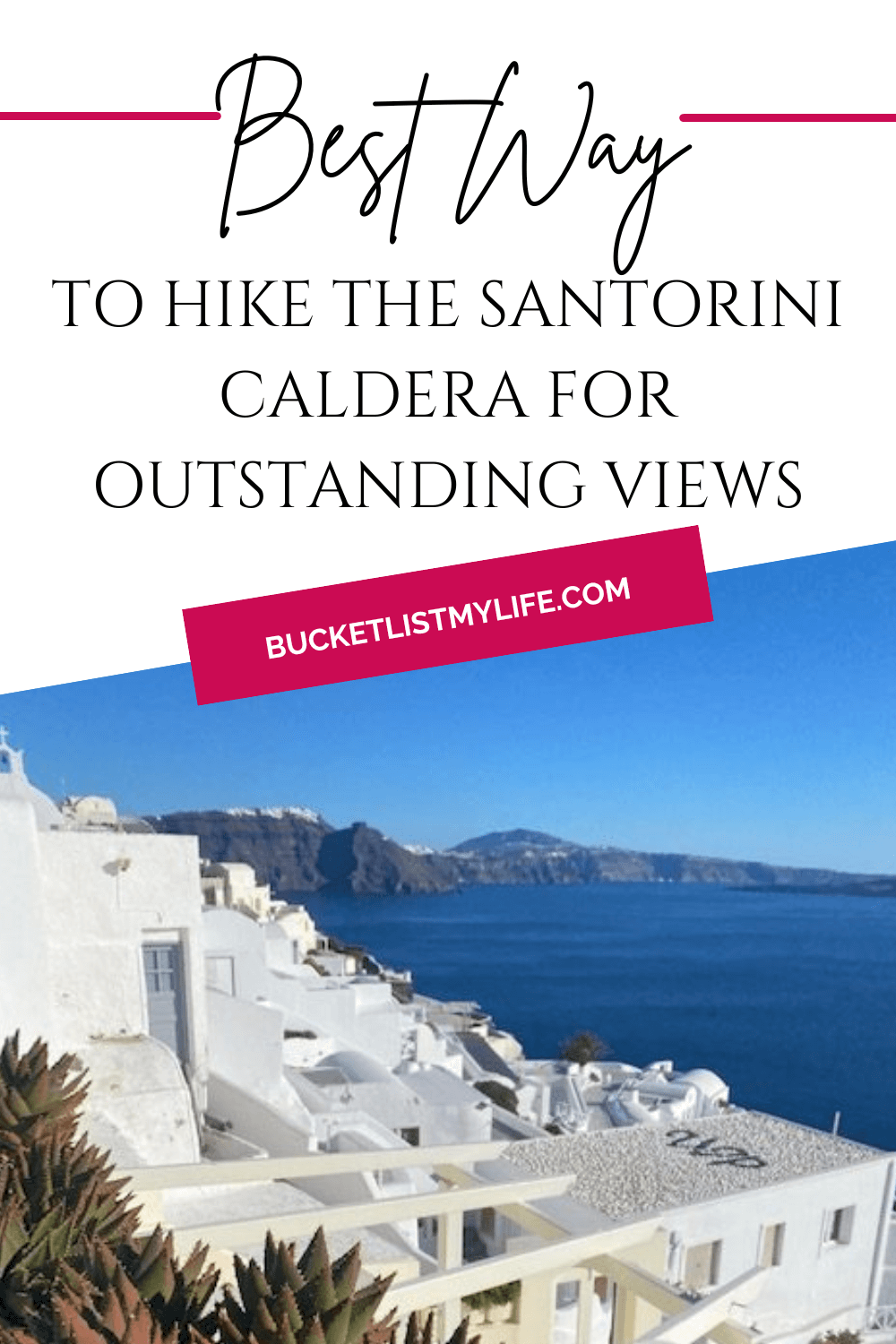 Fira to Oia Hike – Walk the Santorini Caldera for Outstanding Views