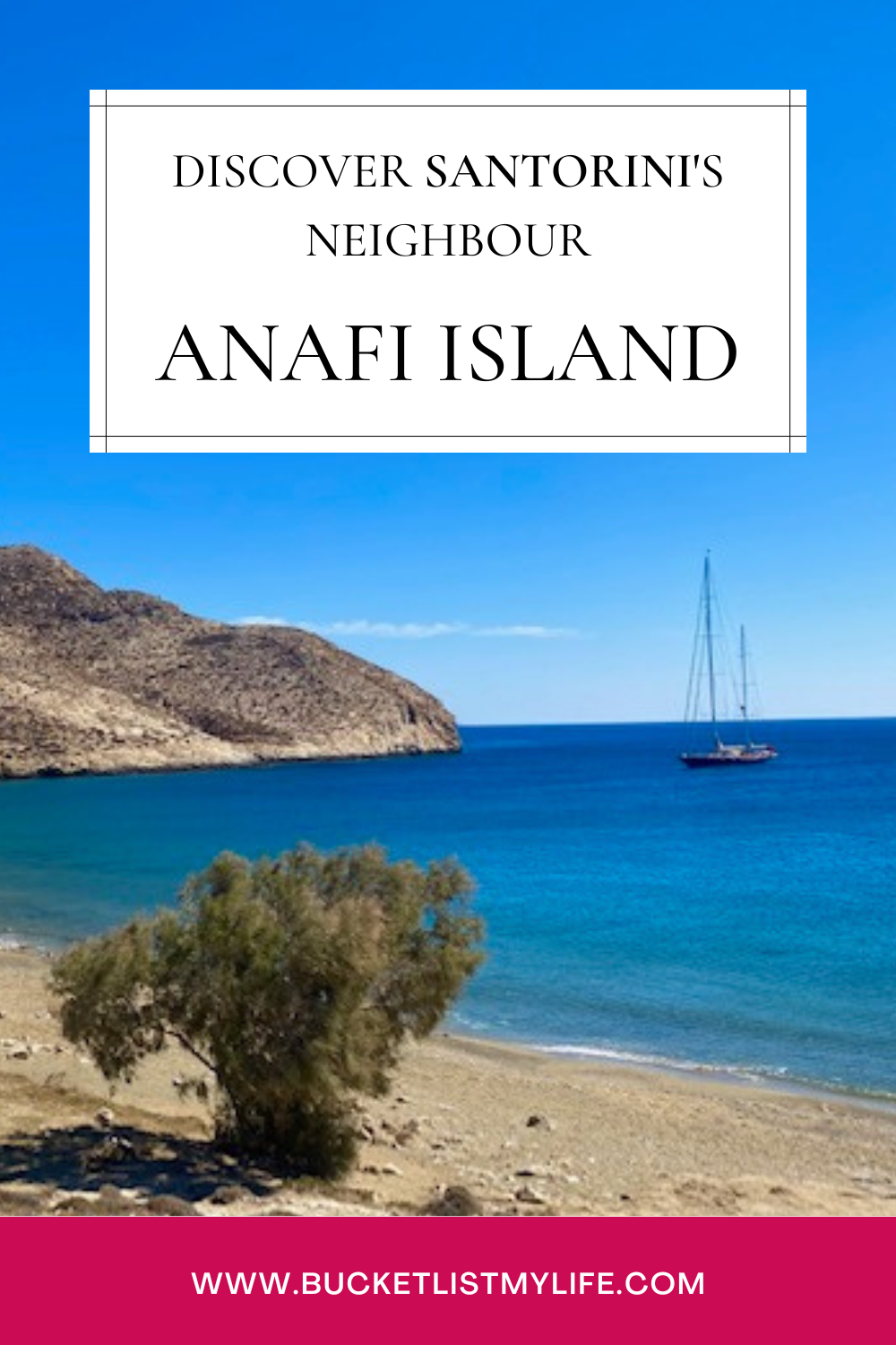 Anafi Island: Beautiful Beaches a Hop from Santorini