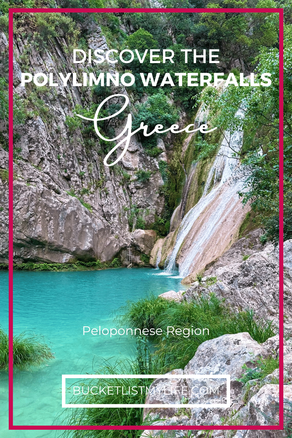 Polylimnio Waterfalls: Hike & Swim in the Peloponnese