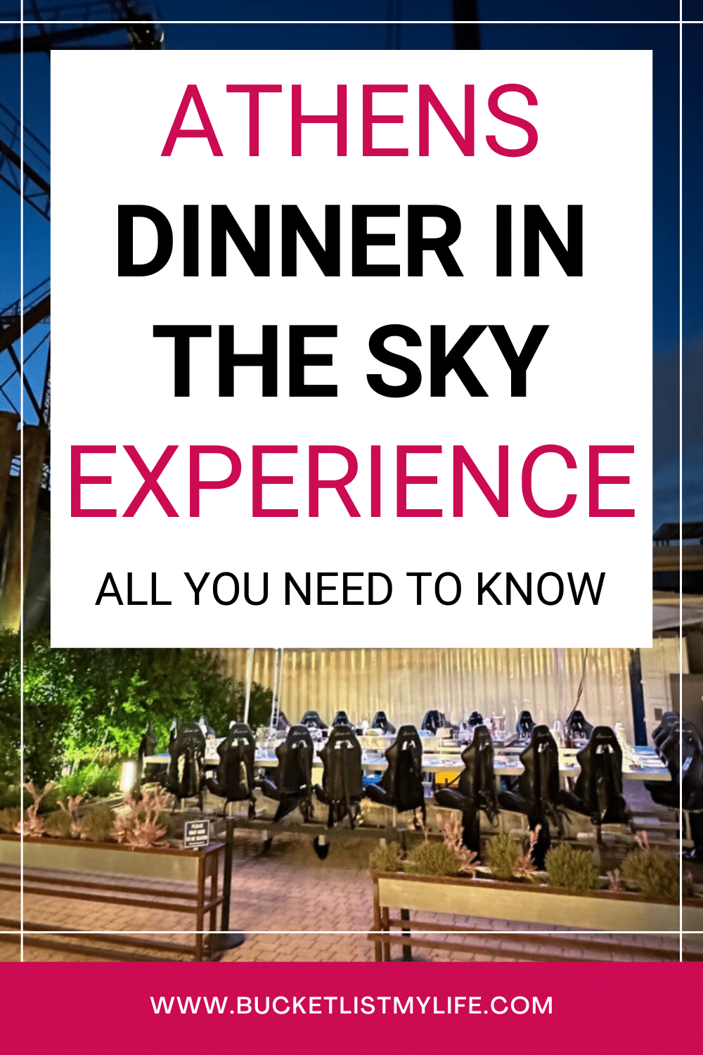 Athens Dinner in The Sky Restaurant Experience Review