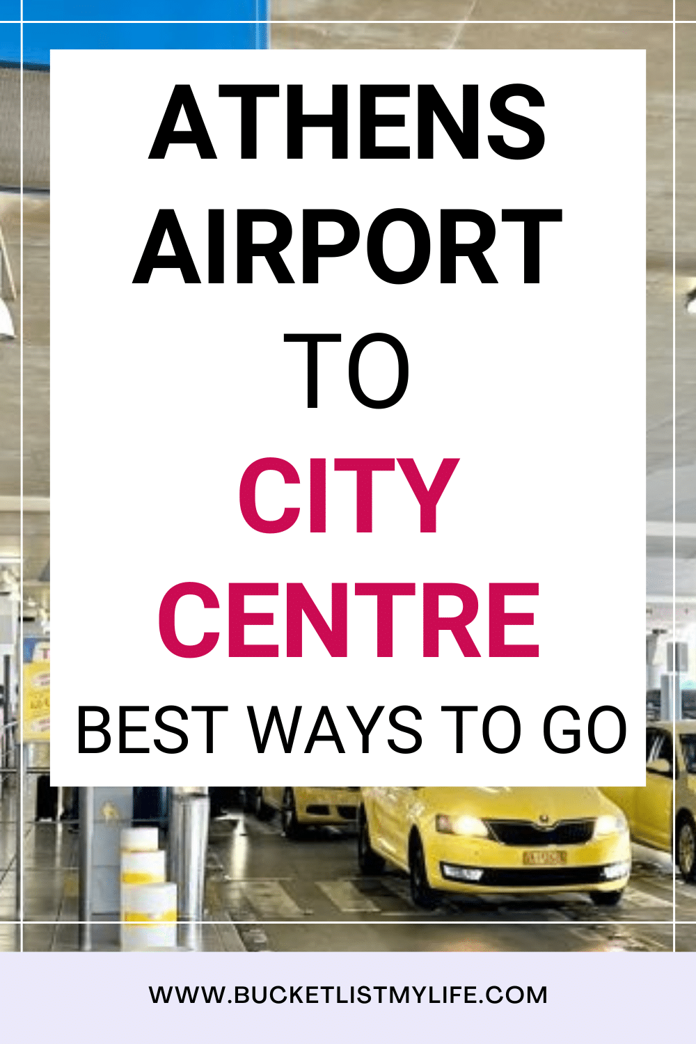 Athens airport to city centre: best ways to go